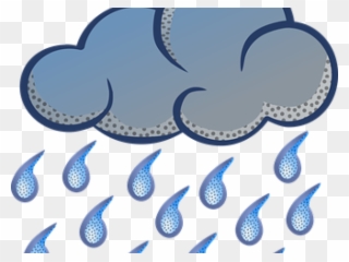 Weather Clipart Monsoon Season - Rain Cloud Clipart Transparent - Png Download