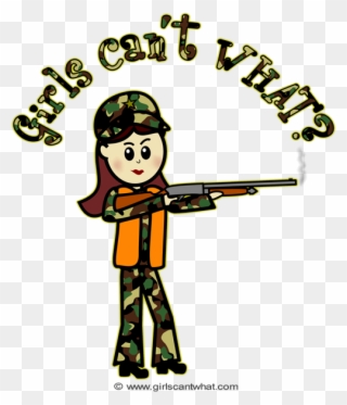 Hunt Frames Illustrations Hd Images - Girls Cant Clipart