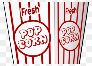 Popcorn - Bowl Of Popcorn Drawing Clipart