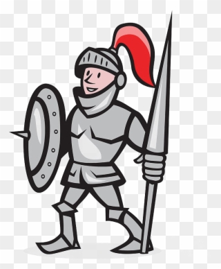 Knight Png Picture - Knight In Armor Cartoon Clipart