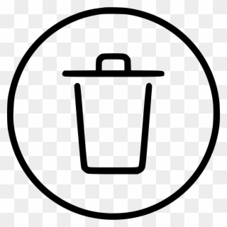 Trash Bin Remove Recycle Delete Trashcan Can Comments - Trading Platform Icon Clipart