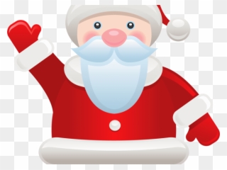Santa Claus Clipart Easy - Santa Claus No Background - Png Download