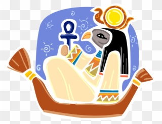 Horus Deity Vector Image Illustration Of God Clipart