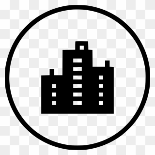 Home House Household Building Apartment Comments - Green Building Icon Black And White Clipart