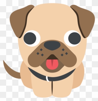 Dog Emoji Text - Dog Heart Eyes Emoji Clipart