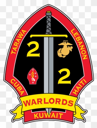 Marines Warlords M2751 - 2nd Battalion 2nd Marines Clipart