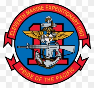Eleventh Marine Expeditionary Unit Pride Of The Pacific - 11th Meu Clipart