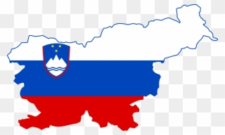 Slovenia Joins Project Mine - Flag Map Of Slovakia Clipart