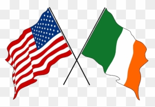 And A Charity Was Born Us Ire Flag - Italy And America Flag Clipart