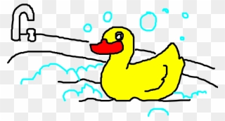 Clip Art Pato De Borracha With Transparent Background - Duck - Png Download