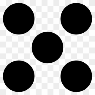 Five Dots Like A Dice Comments - Five Dots Clipart