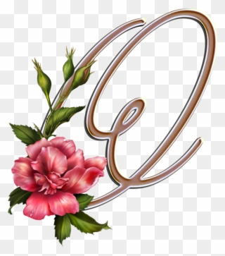 Flores Y Letras Para Decoupage - Garden Party Invitation Floral Cluster Card Clipart