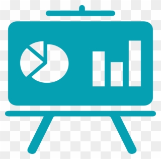 Advance Chart - Presentation Icon Clipart