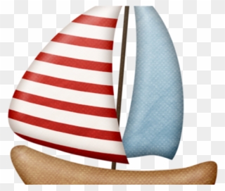 Sailboat Clipart Summer - Beach Boat Clipart - Png Download
