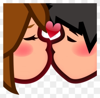 Peo Couple Kiss - 💏 Emoji Clipart