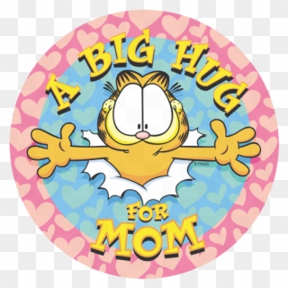 Garfield A Big Hug For Mom Men's Regular Fit T-shirt - Garfield - A Big Hug For Mom T-shirt Size Xxl Clipart