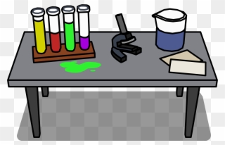 Laboratory Desk Sprite 001 - Lab Table Clipart Transparent - Png Download