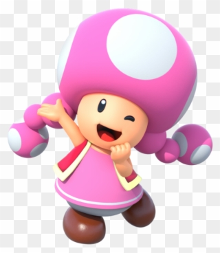 This Is Toadette - Super Mario Run Toad Clipart