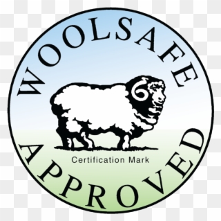 No Soaking The Carpets - Woolsafe Approved Logo Clipart