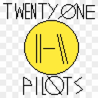 Twenty One Pilots - Pixel Art Circle Clipart