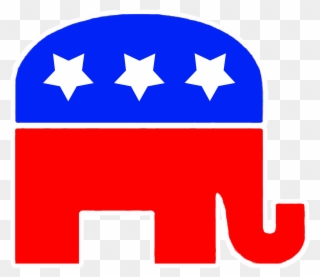 Logo Of The Republican Party - Republican Elephant Clip Art - Png Download