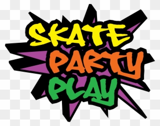 Skate Party Play Clipart