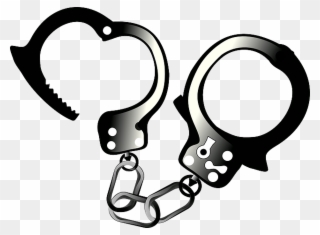 Open Handcuffs Clipart - Png Download