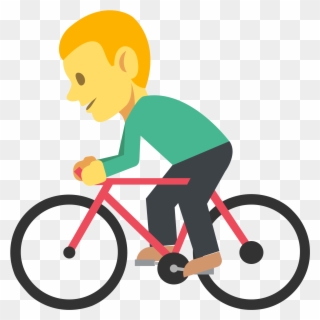 Open - Emoji Bicycle Clipart