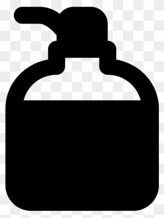 Soap Dispenser Icon - Bottle Clipart