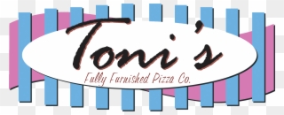Tonis Pizza - Toni's Pizza Clipart