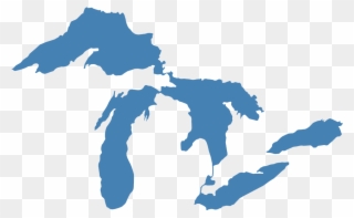 Spotts, Esq - Michigan Great Lakes Outline Clipart