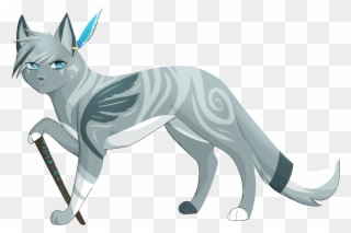 Clipart Royalty Free Stock Anime Cats At Getdrawings - Warrior Cat Running Art - Png Download
