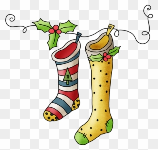 Christmas Boots - Stockings Clip Art - Png Download