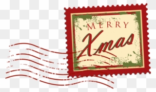 Image Not Found Or Type Unknown - Christmas Postage Stamp Png Clipart