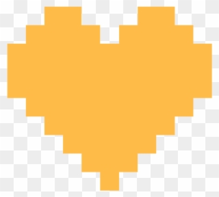 Pixel Clipart Pixel Heart - Pixel Heart Icon Png Transparent Png