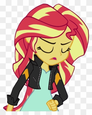 Equestria Girls, My Past Is Not Today, Safe, Simple - Sunset Shimmer Clipart