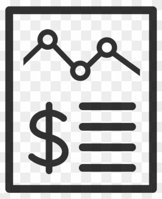 Financial Statements - Data Analysis Icon Clipart