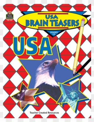 Tcr0547 Usa Brain Teasers Image - Usa Brain Teasers Clipart