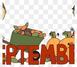 Clipart For September Free Clipart Download - Months Of The Year September - Png Download