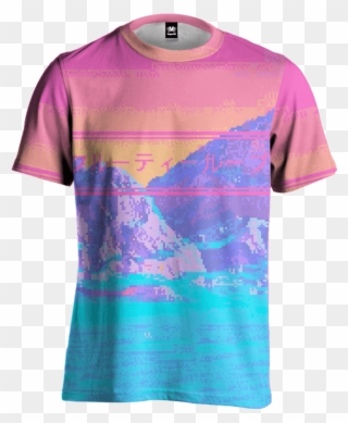 In A Word, Vaporwave Is A Kind Of Postmodern Art, Which - Fuck Notre Dame Shirt Clipart