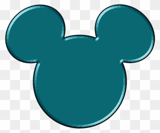 Colored Mickey Heads Transparent Clipart