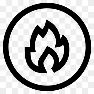 Fire Heat Blaze Bonfire Combustion Svg Png Icon Free - Combustión Png Clipart