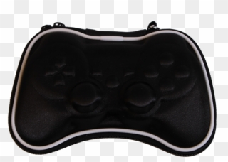 Black Ps3 Controller Used Case Clipart - Game Controller - Png Download