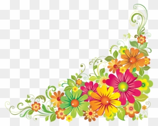 Free Borders To Use As Wallpaper Borders Clip Art Borders - Flower Border Clipart - Png Download