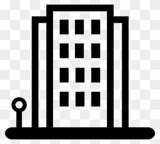 Building Icon Svg Png Icon Free Download 384126 Cartoon - Hostel Transparent Clipart