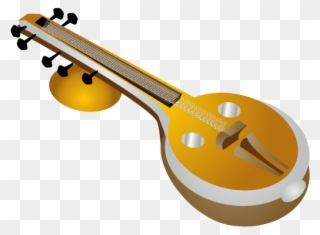India Clipart Music Instrument - Indian Music - Png Download