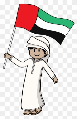 Dress Clipart Emirati - Flag Day Uae Png Transparent Png