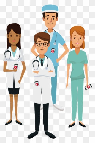 Because When Everyone Works Better Together, You Turn - Clipart Health Care Professionals - Png Download