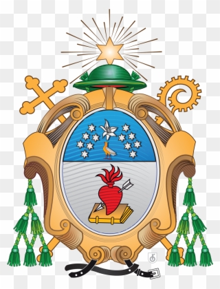 Escudo De Armas De La Provincia San Agustín De La Orden - Agustinos Recoletos La Candelaria Clipart