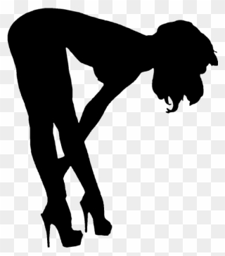 Source - - Sexy Woman Silhouette Transparent Clipart